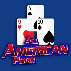 All American Poker logo by RTG (Reel Time Gaming) at Foxygold Casino