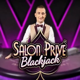 Blackjack Salon Privé logo – Live Casino by Ezugi at Foxygold Casino