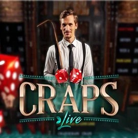 Live Craps logo by Evolution Foxygold Casino