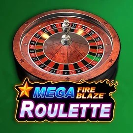Mega Fire Blaze Roulette slot visual from Playtech available on foxy-golds.nl