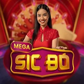Mega Sic Bo slot logo by Pragmatic Play at Foxygold Casino