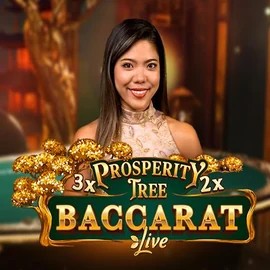 Prosperity Tree Baccarat slot visual from Evolution available on foxy-golds.nl