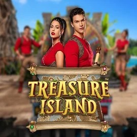 Live Casino logo of Treasure Island from Pragmatic Play at Foxygold Casino